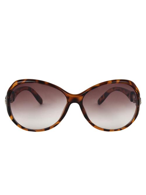 zyaden brown oval sunglasses for women 120 - 10622785 - Very Small Image - 1
