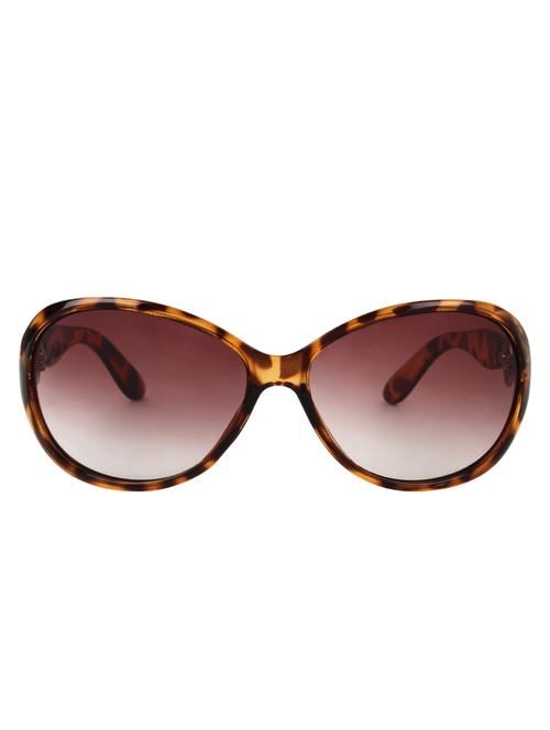 zyaden brown oval sunglasses for women 122 - 10622786 - Very Small Image - 1