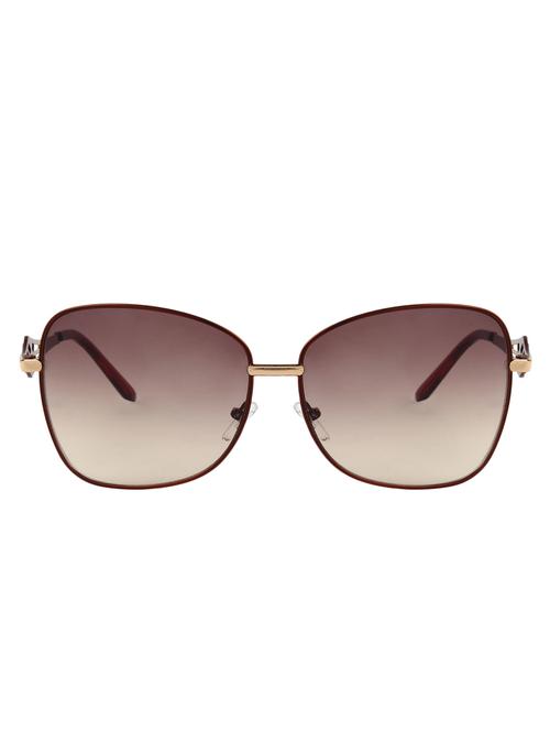 zyaden brown oversized sunglasses for women 154 - 10622801 - Very Small Image - 1