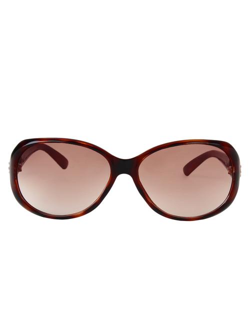zyaden brown oval sunglasses for women 163 - 10622807 - Very Small Image - 1