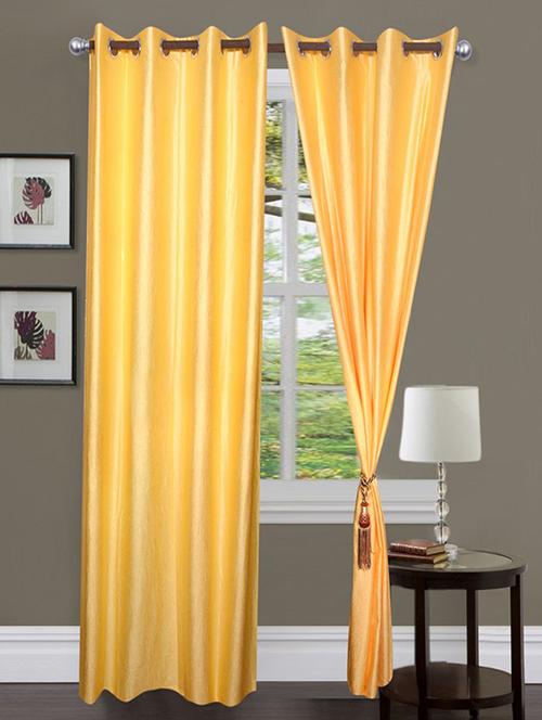 home fantasy polyester eyelet door curtain - 10623332 - Very Small Image - 1