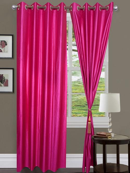 home fantasy polyester eyelet door curtain - 10623333 - Very Small Image - 1
