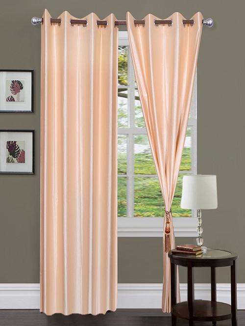 home fantasy polyester eyelet door curtain - 10623334 - Very Small Image - 1