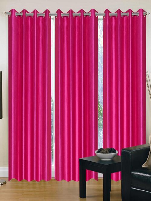 home fantasy polyester eyelet door curtain - 10623346 - Very Small Image - 1