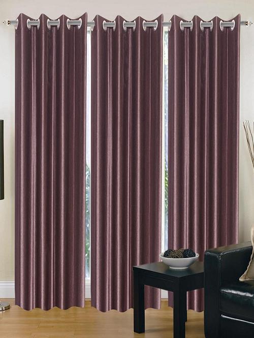 home fantasy polyester eyelet door curtain - 10623350 - Very Small Image - 1