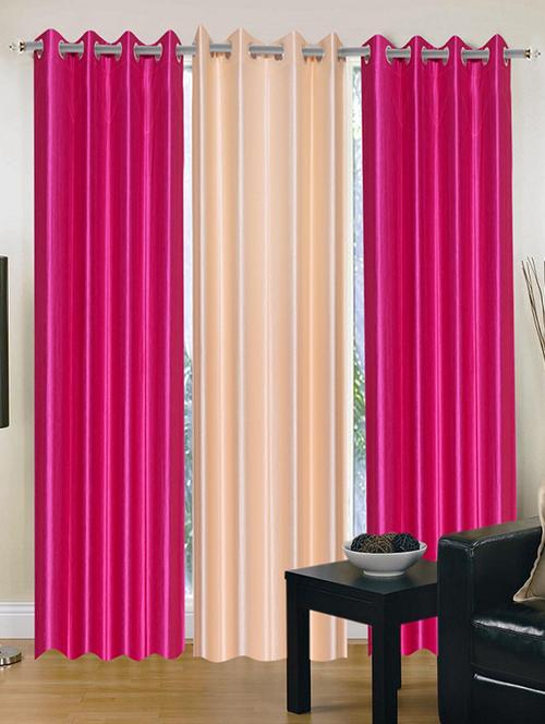 home fantasy polyester eyelet door curtain - 10623352 - Very Small Image - 1