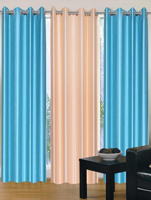 home fantasy polyester eyelet door curtain - 10623353 - Very Small Image - 1