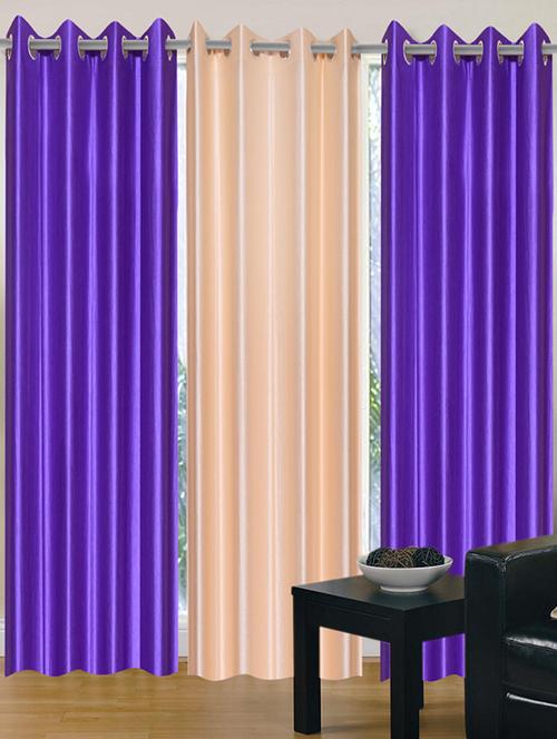 home fantasy polyester eyelet door curtain - 10623354 - Very Small Image - 1
