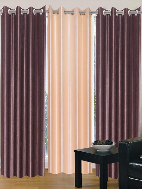 home fantasy polyester eyelet door curtain - 10623355 - Very Small Image - 1
