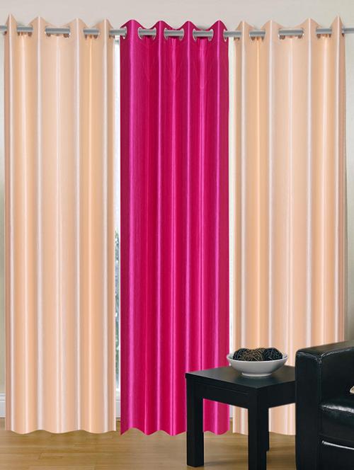 home fantasy polyester eyelet door curtain - 10623357 - Very Small Image - 1