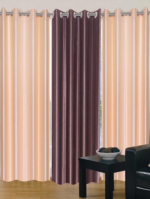home fantasy polyester eyelet door curtain - 10623361 - Very Small Image - 1