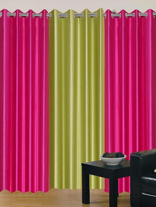 home fantasy polyester eyelet door curtain - 10623365 - Very Small Image - 1