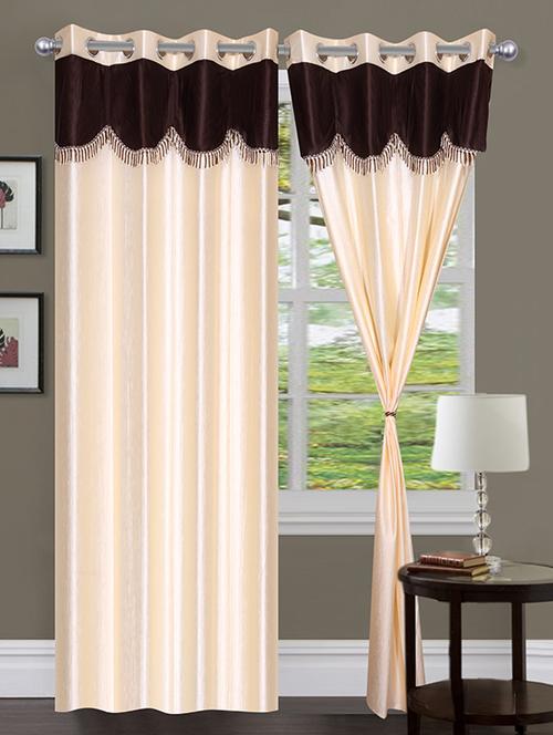home fantasy polyester eyelet door curtain - 10623381 - Very Small Image - 1