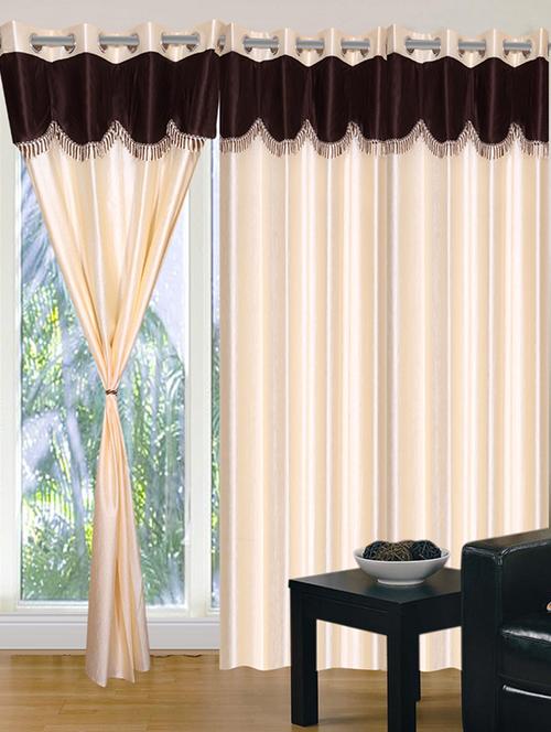 home fantasy polyester eyelet door curtain - 10623382 - Very Small Image - 1