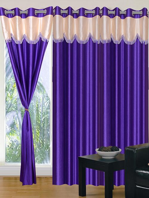 home fantasy polyester eyelet door curtain - 10623386 - Very Small Image - 1