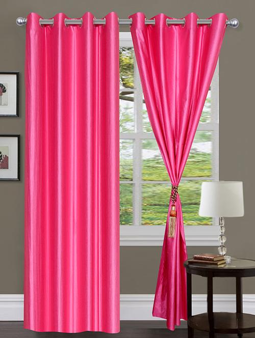 home fantasy polyester eyelet door curtain - 10623394 - Very Small Image - 1