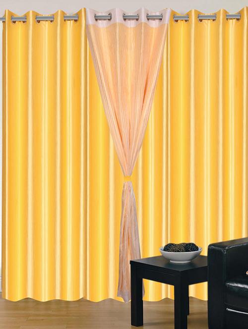 home fantasy polyester eyelet door curtain - 10623398 - Very Small Image - 1