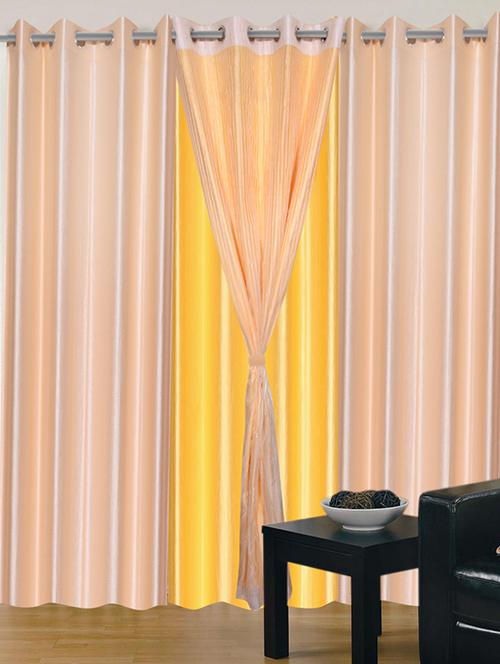 home fantasy polyester eyelet door curtain - 10623399 - Very Small Image - 1