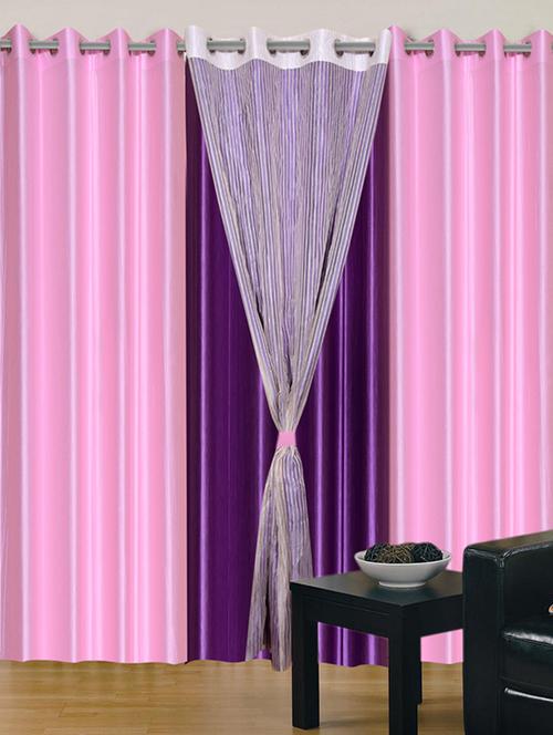 home fantasy polyester eyelet door curtain - 10623406 - Very Small Image - 1