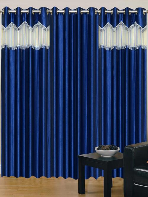 home fantasy polyester eyelet door curtain - 10623448 - Very Small Image - 1