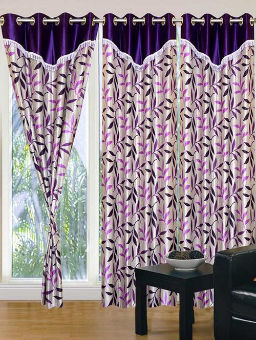 home fantasy polyester eyelet door curtain - 10623454 - Very Small Image - 1