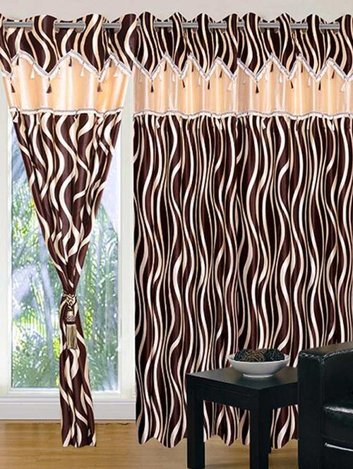 home fantasy polyester eyelet door curtain - 10623460 - Very Small Image - 1
