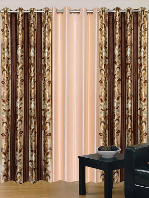 home fantasy polyester eyelet door curtain - 10623482 - Very Small Image - 1