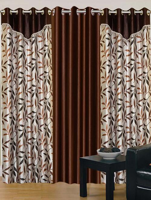 home fantasy polyester eyelet door curtain - 10623487 - Very Small Image - 1