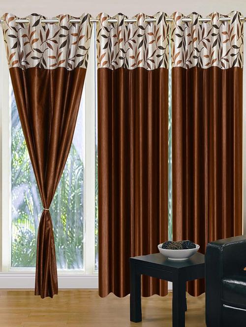 home fantasy polyester eyelet door curtain - 10623490 - Very Small Image - 1