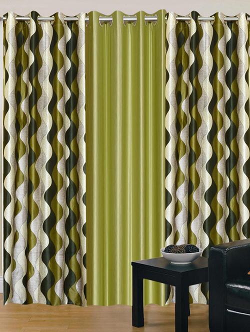 home fantasy polyester eyelet door curtain - 10623496 - Very Small Image - 1