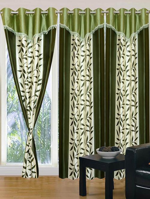 home fantasy polyester eyelet door curtain - 10623501 - Very Small Image - 1