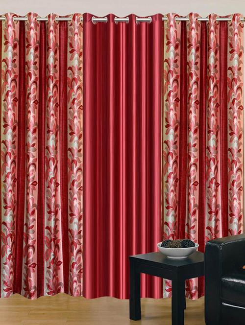 home fantasy polyester eyelet door curtain - 10623535 - Very Small Image - 1