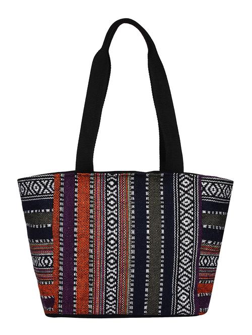multi colored cotton handbag - 10629074 - Very Small Image - 1
