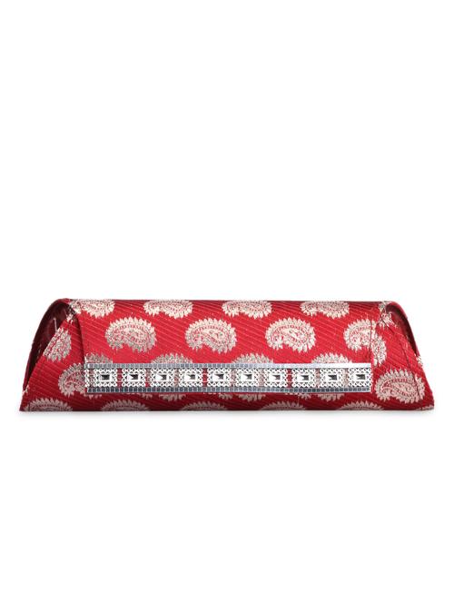 Paisley Embroidered Silk Clutch - 1063560 - Very Small Image - 1