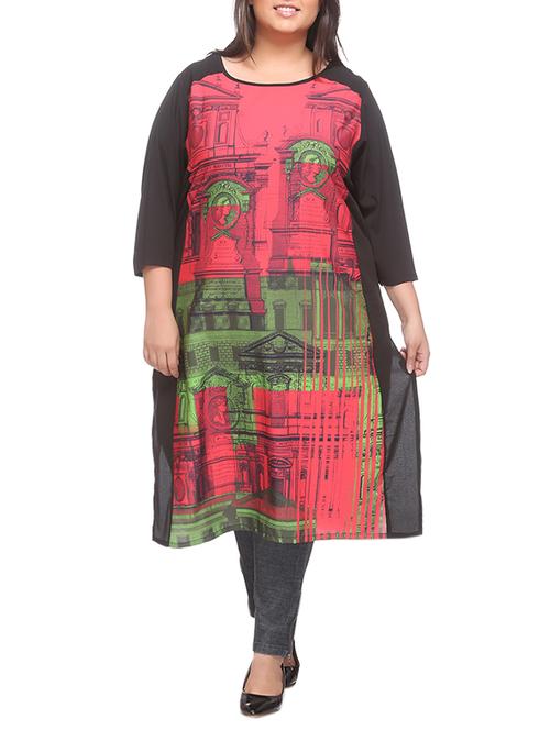 pink cotton kurta - 10642590 - Very Small Image - 1
