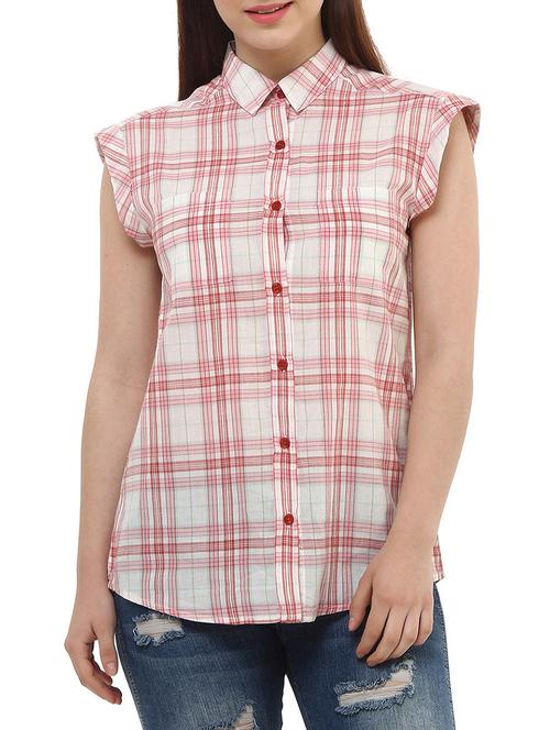 red cotton shirt - 10645306 - Very Small Image - 1