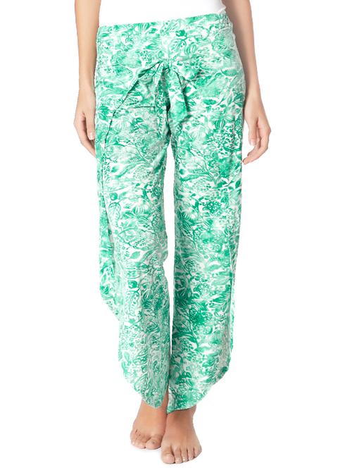 green cotton trousers - 10646593 - Very Small Image - 1
