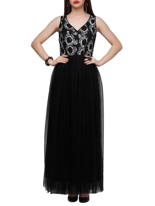 black net gown - 10648483 - Very Small Image - 1