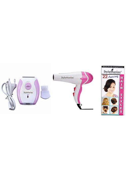 style maniac hair dryer & epilator - 10648969 - Very Small Image - 1