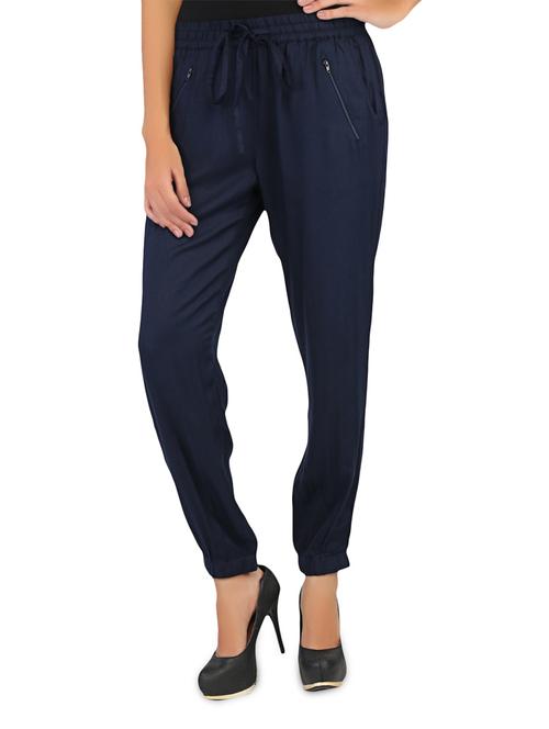 plain solid rayon pants - 1064942 - Very Small Image - 1