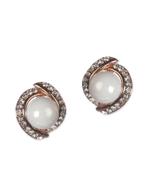 white metal alloy earring - 10649470 - Very Small Image - 1