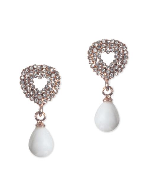 white metal alloy earring - 10649504 - Very Small Image - 1