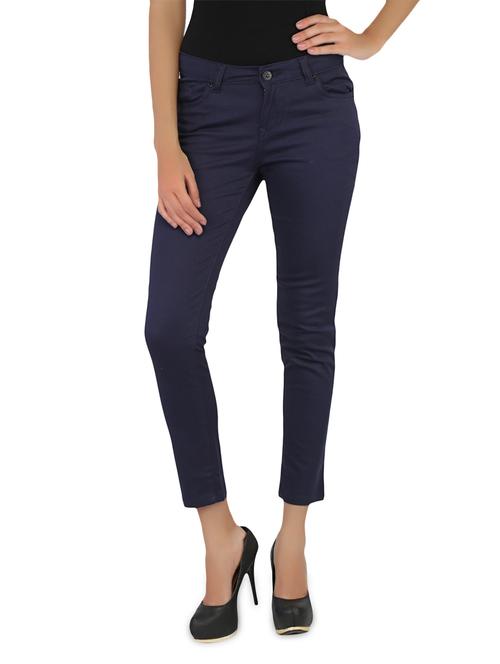 plain solid formal cotton pants - 1065072 - Very Small Image - 1