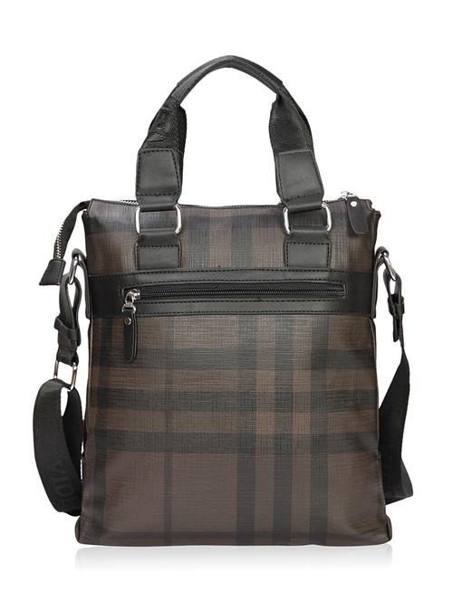 brown leatherette sling bag - 10653676 - Very Small Image - 1