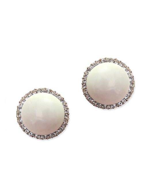 white metal alloy earring - 10655142 - Very Small Image - 1