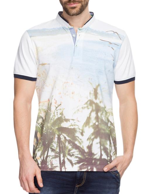 white cotton t-shirt - 10658901 - Very Small Image - 1