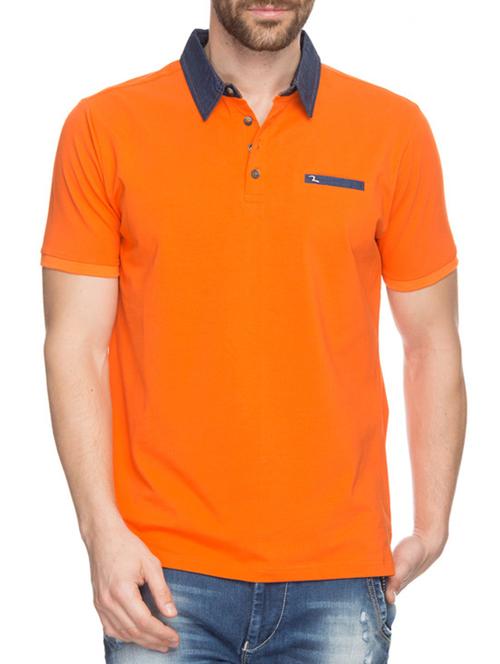 orange cotton tshirt - 10658922 - Very Small Image - 1