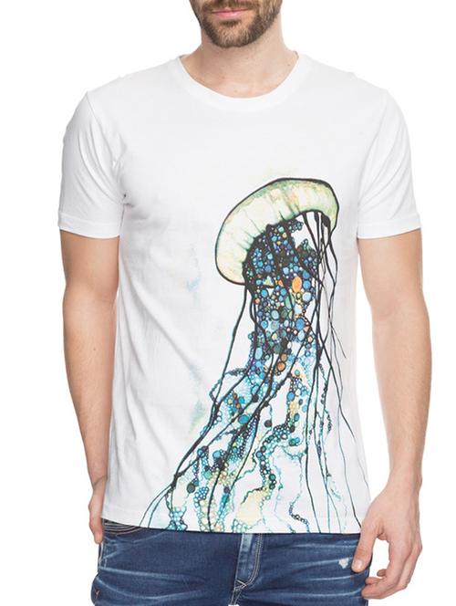 white cotton tshirt - 10658935 - Very Small Image - 1