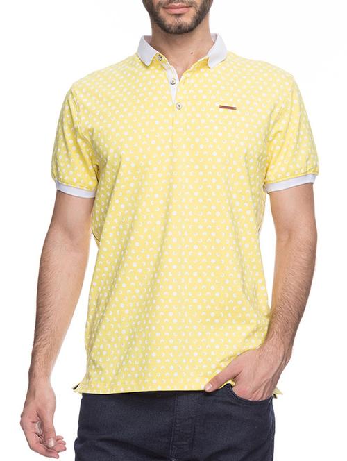 yellow cotton tshirt - 10658937 - Very Small Image - 1
