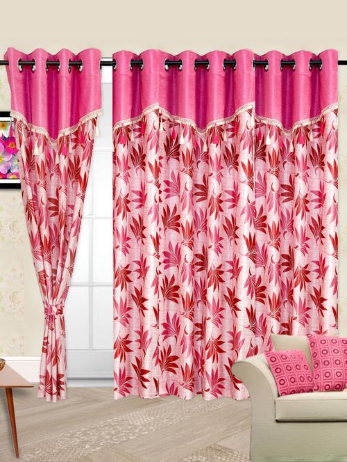 set of 2 fancy drape premium curtain - 10661323 - Very Small Image - 1